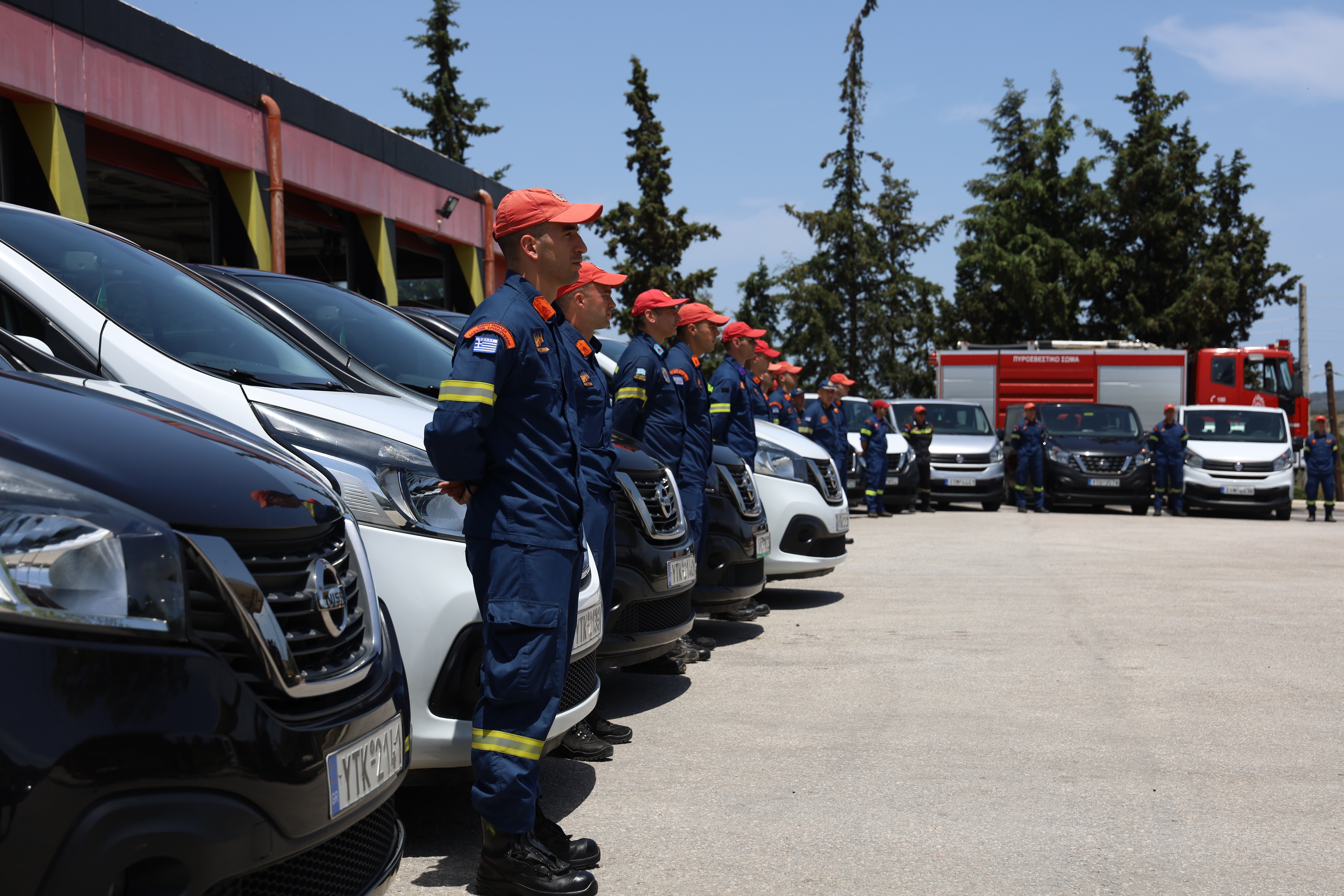 23 οχήματα στη διάθεση Πολιτικής Προστασίας/Πυροσβεστικού Σώματος για τις ανάγκες της αντιπυρικής περιόδου μέσω δωρεάς του Κοινωφελούς Ιδρύματος Ιωάννη Σ. Λάτση 