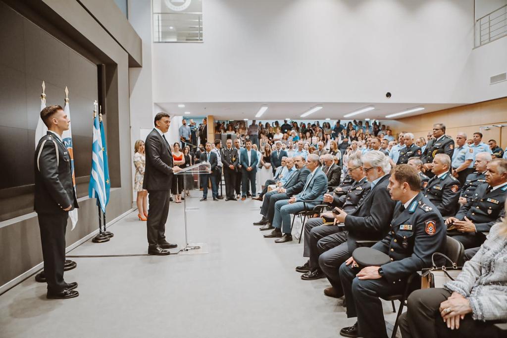 Τελετή παράδοσης - παραλαβής στο Υπουργείο Κλιματικής Κρίσης και Πολιτικής Προστασίας