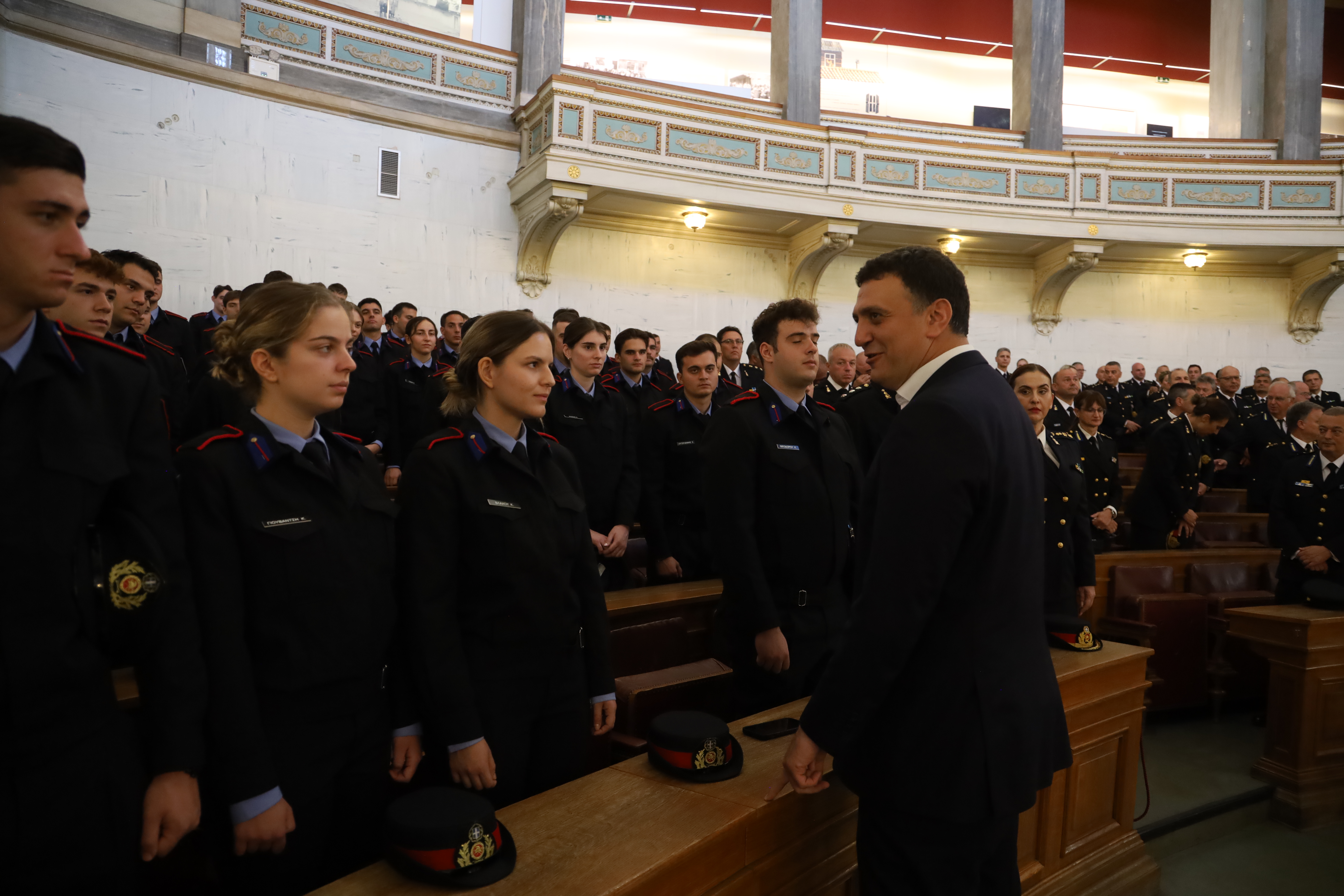 εκδήλωση υπογραφής συμβάσεων για την προμήθεια πυροσβεστικών και διασωστικών σκαφών