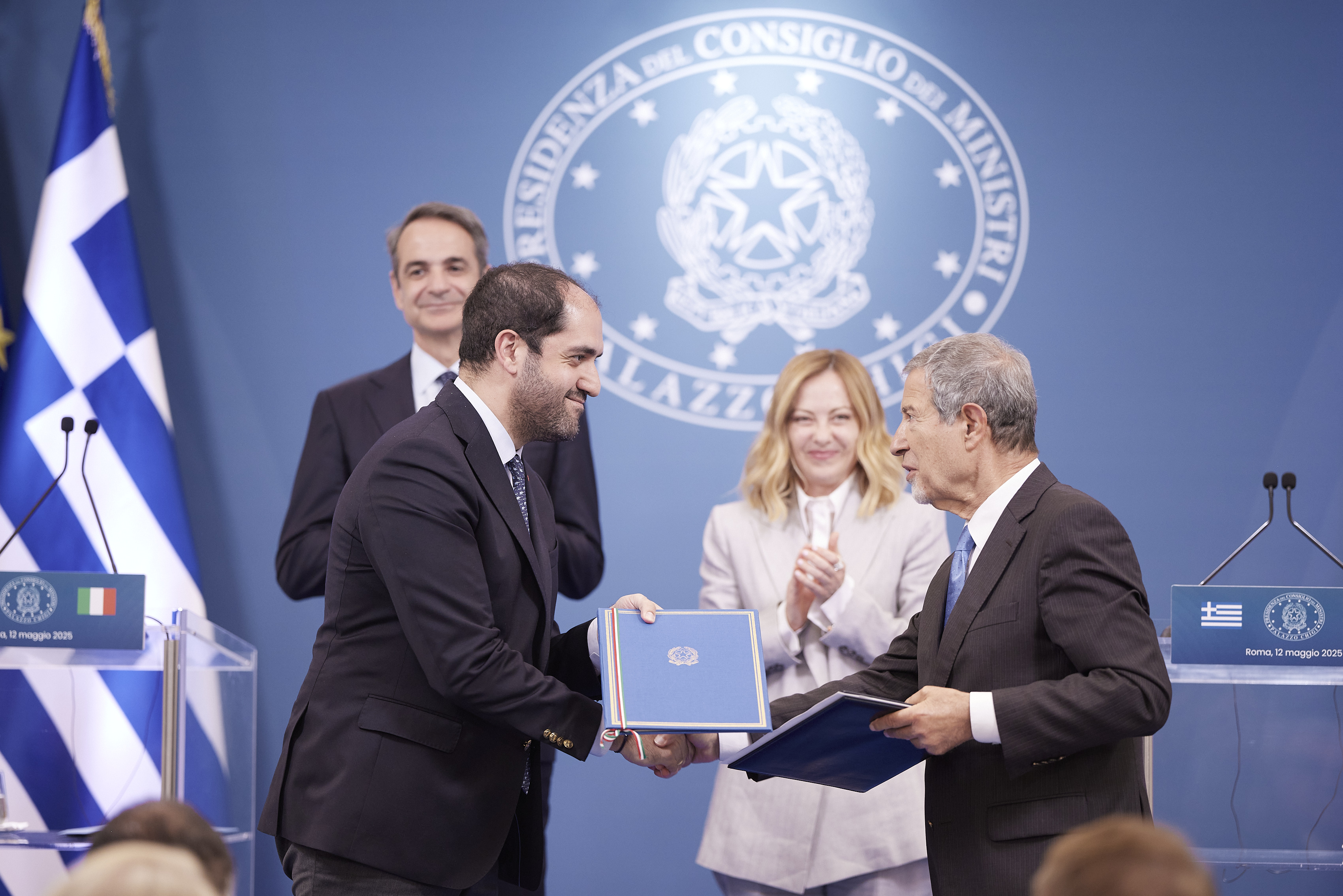 Συμμετοχή Υπουργού Κλιματικής Κρίσης και Πολιτικής Προστασίας στο Ανώτατο Συμβούλιο Συνεργασίας Ελλάδας – Ιταλίας στη Ρώμη