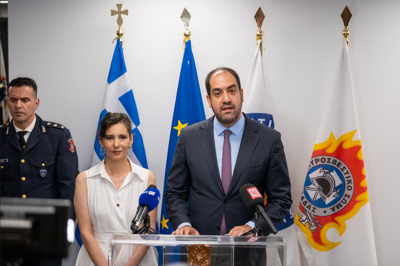 Συνάντηση Υπουργού Κλιματικής Κρίσης και Πολιτικής Προστασίας Γιάννη Κεφαλογιάννη με την Επίτροπο της Ε.Ε. για την Ισότητα και την Ετοιμότητα & Διαχείριση Κρίσεων Hadja Lahbib