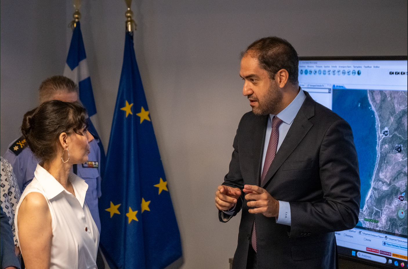 Συνάντηση Υπουργού Κλιματικής Κρίσης και Πολιτικής Προστασίας Γιάννη Κεφαλογιάννη με την Επίτροπο της Ε.Ε. για την Ισότητα και την Ετοιμότητα & Διαχείριση Κρίσεων Hadja Lahbib