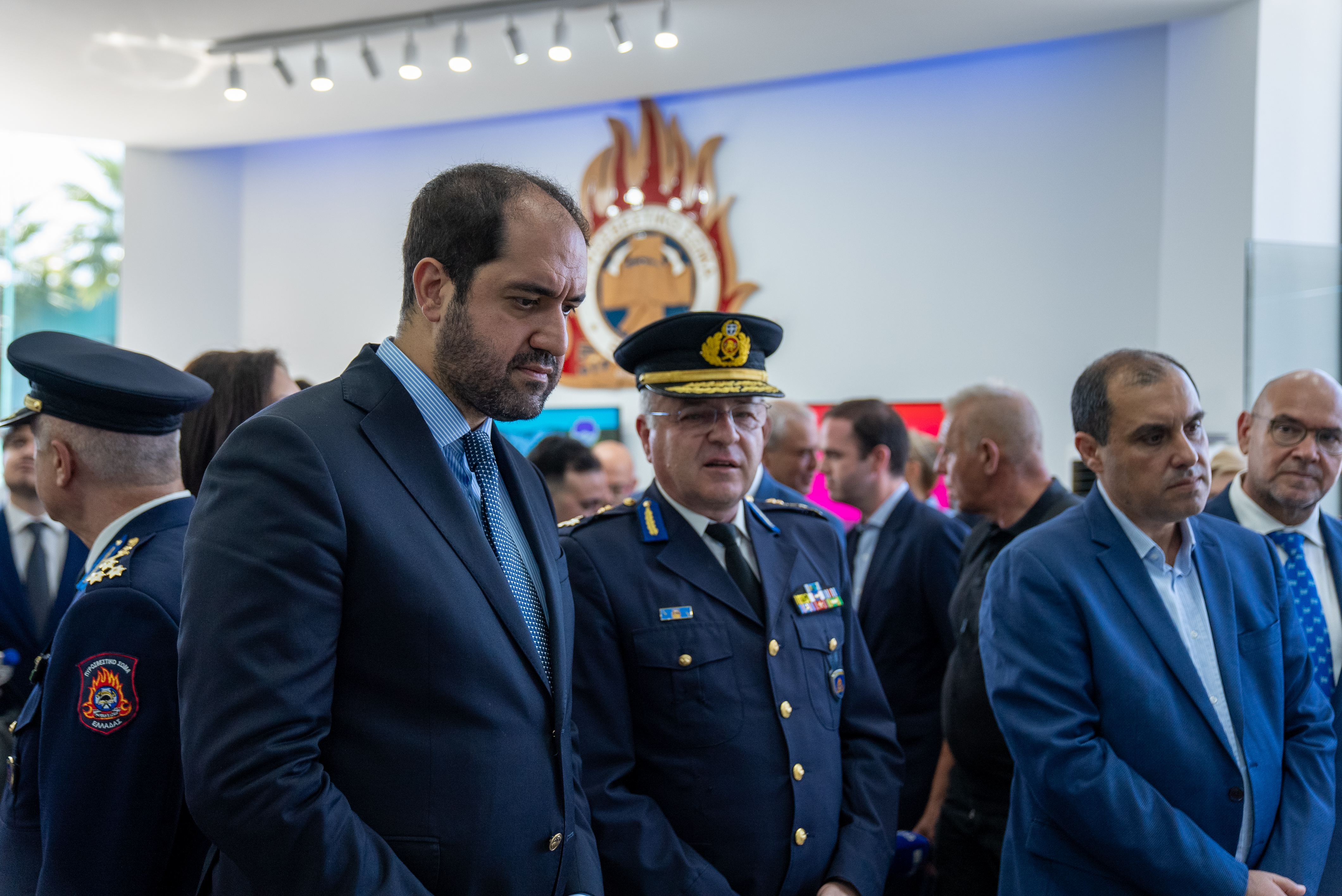 Γιάννης Κεφαλογιάννης στα εγκαίνια του περιπτέρου του Πυροσβεστικού Σώματος στην 89η ΔΕΘ: 95 Χρόνια Πυροσβεστικό Σώμα, στήριγμα και σημείο αναφοράς για την ελληνική κοινωνία