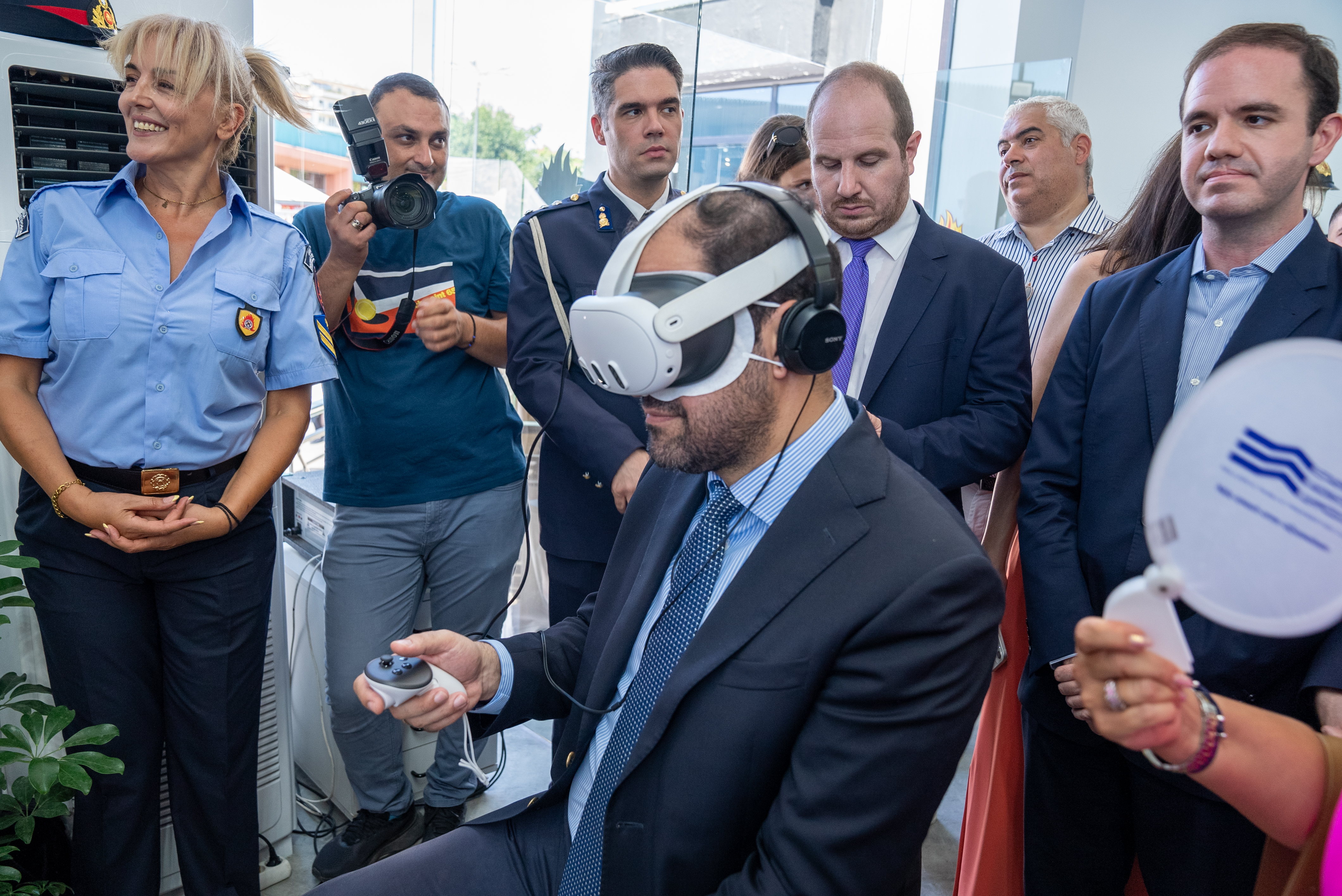 Γιάννης Κεφαλογιάννης στα εγκαίνια του περιπτέρου του Πυροσβεστικού Σώματος στην 89η ΔΕΘ: 95 Χρόνια Πυροσβεστικό Σώμα, στήριγμα και σημείο αναφοράς για την ελληνική κοινωνία
