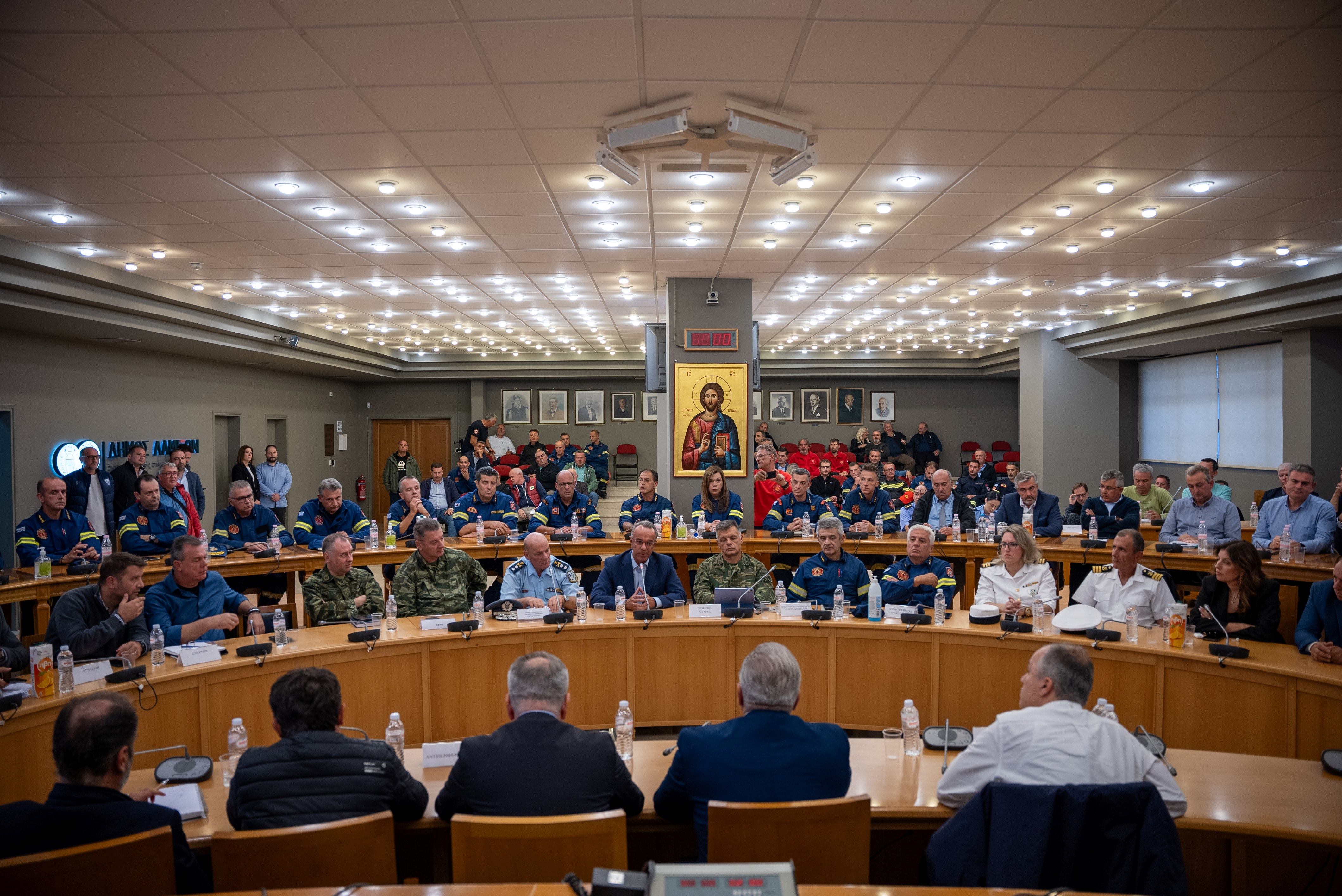 Γ. Κεφαλογιάννης στη συντονιστική σύσκεψη στη Λαμία ενόψει χειμερινής περιόδου: «Η διαφορά στην επιτυχία κρίσης, κρίνεται στις λεπτομέρειες και στον συντονισμό»
