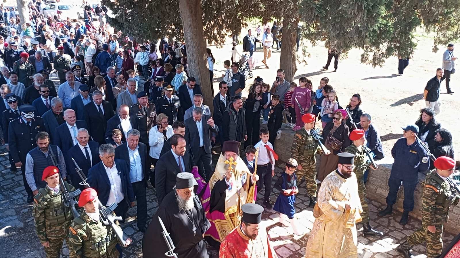 Εορτασμός της 159ης Επετείου Ολοκαυτώματος της Ιεράς Μονής Αρκαδίου στο Ρέθυμνο