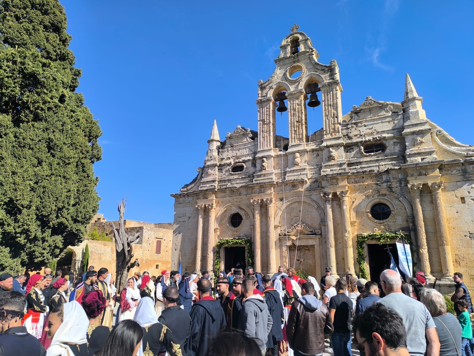 Εορτασμός της 159ης Επετείου Ολοκαυτώματος της Ιεράς Μονής Αρκαδίου στο Ρέθυμνο