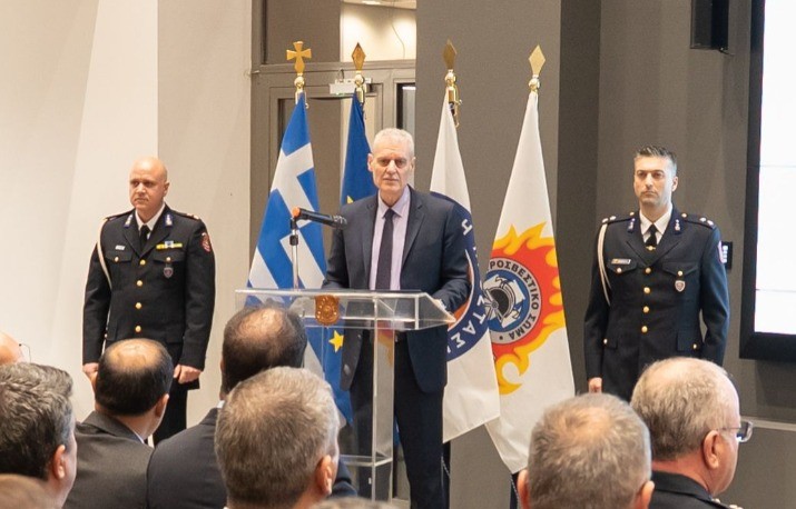 Τελετή Αποχώρησης Υφυπουργού Κλιματικής Κρίσης και Πολιτικής Προστασίας κ. Ευάγγελου Τουρνά