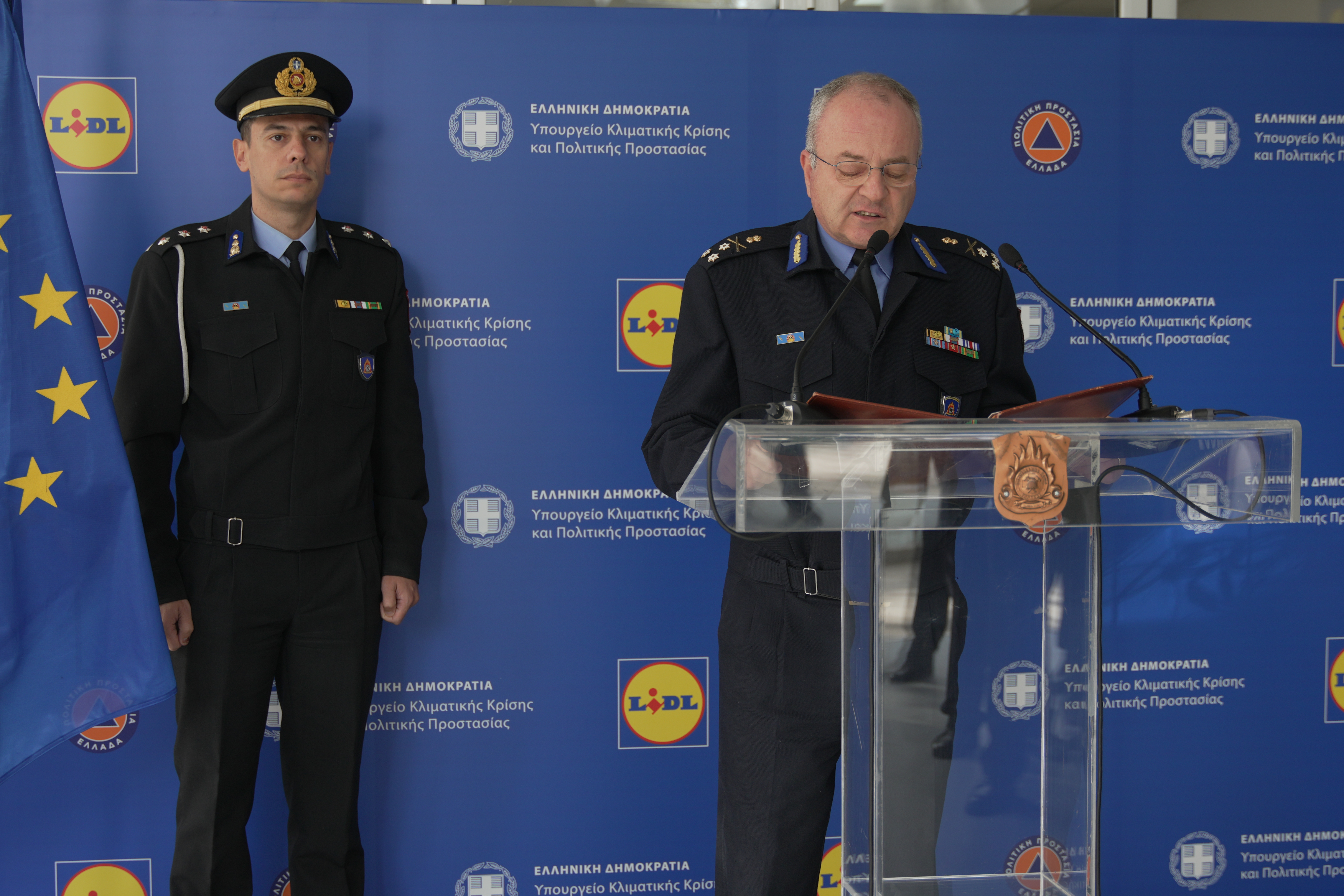 Εγκαίνια του Κόμβου Αντιμετώπισης Κρίσεων – Μια σημαντική δωρεά της LIDL Ελλάς για την ενίσχυση της Πολιτικής Προστασίας