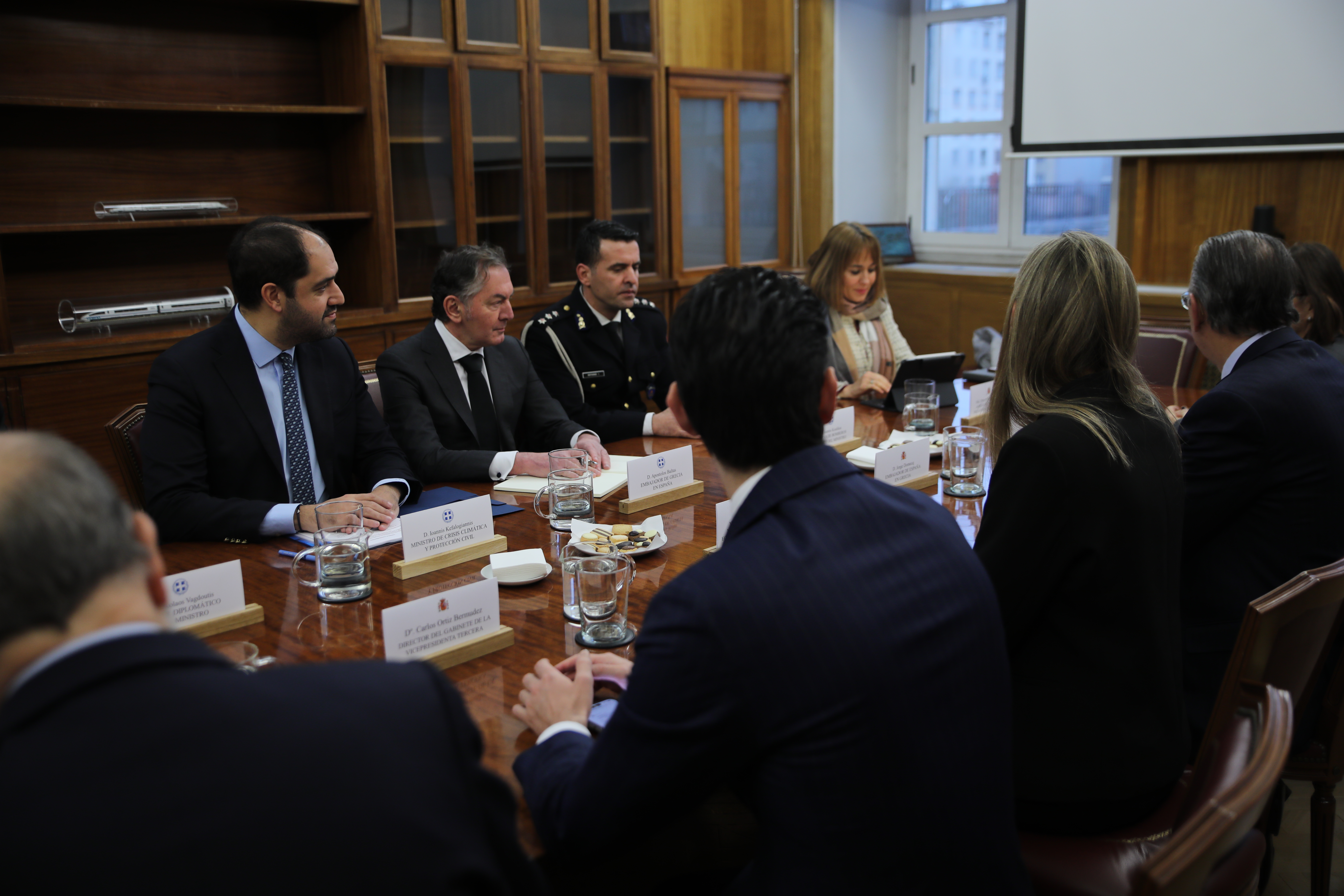 Επίσκεψη του Υπουργού Κλιματικής Κρίσης και Πολιτικής Προστασίας Γιάννη Κεφαλογιάννη στη Μαδρίτη