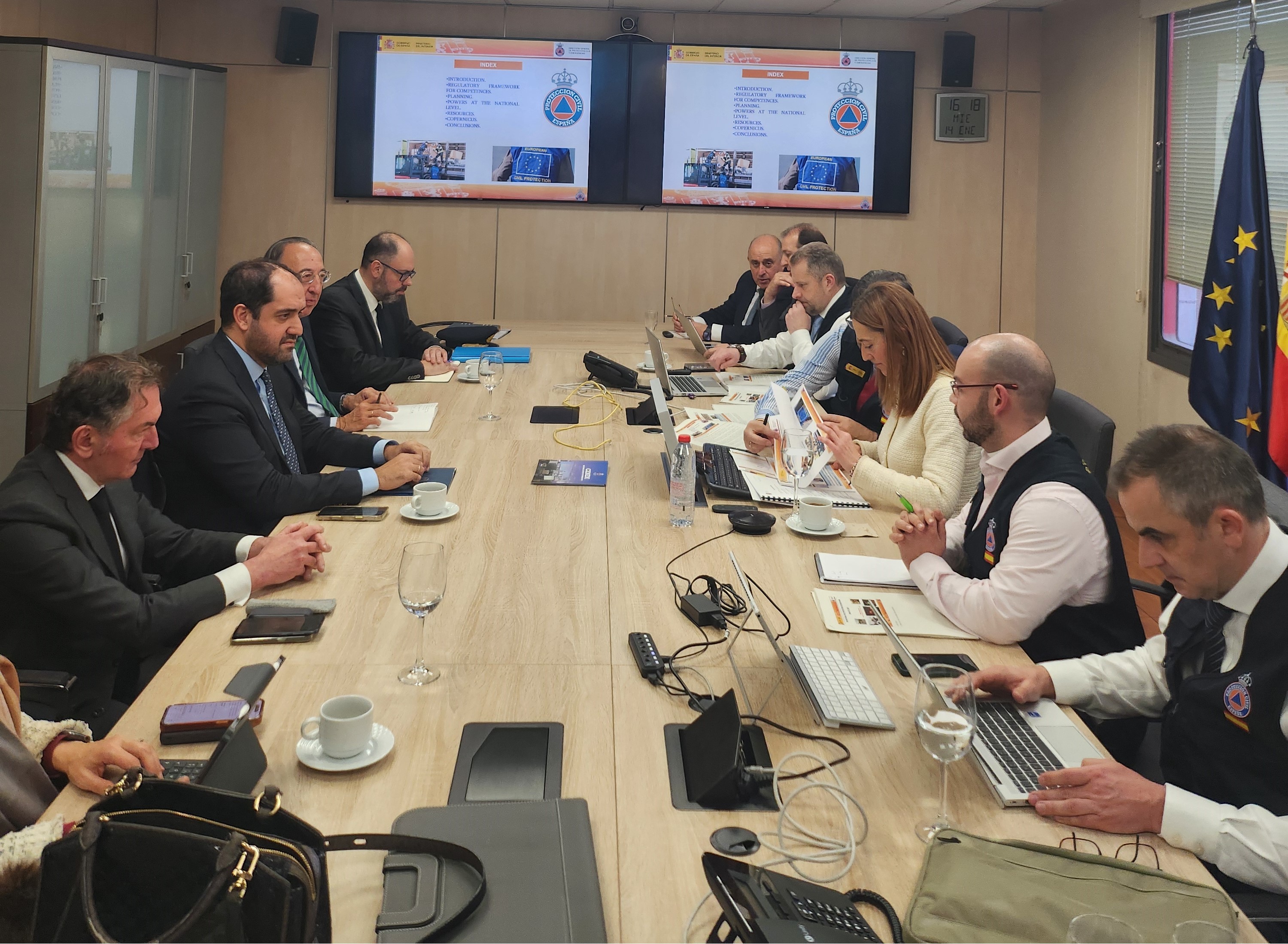 Επίσκεψη του Υπουργού Κλιματικής Κρίσης και Πολιτικής Προστασίας Γιάννη Κεφαλογιάννη στη Μαδρίτη