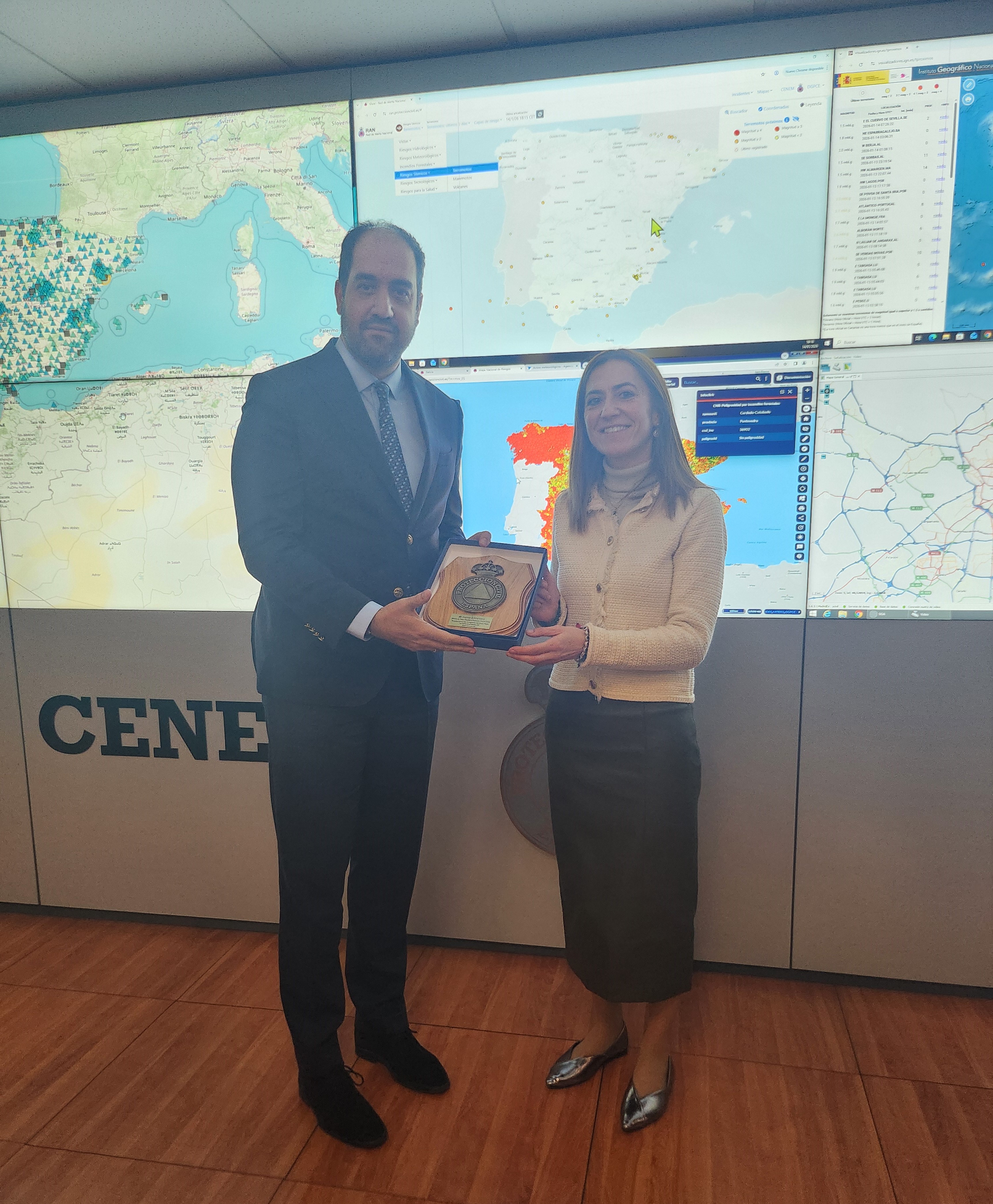 Επίσκεψη του Υπουργού Κλιματικής Κρίσης και Πολιτικής Προστασίας Γιάννη Κεφαλογιάννη στη Μαδρίτη