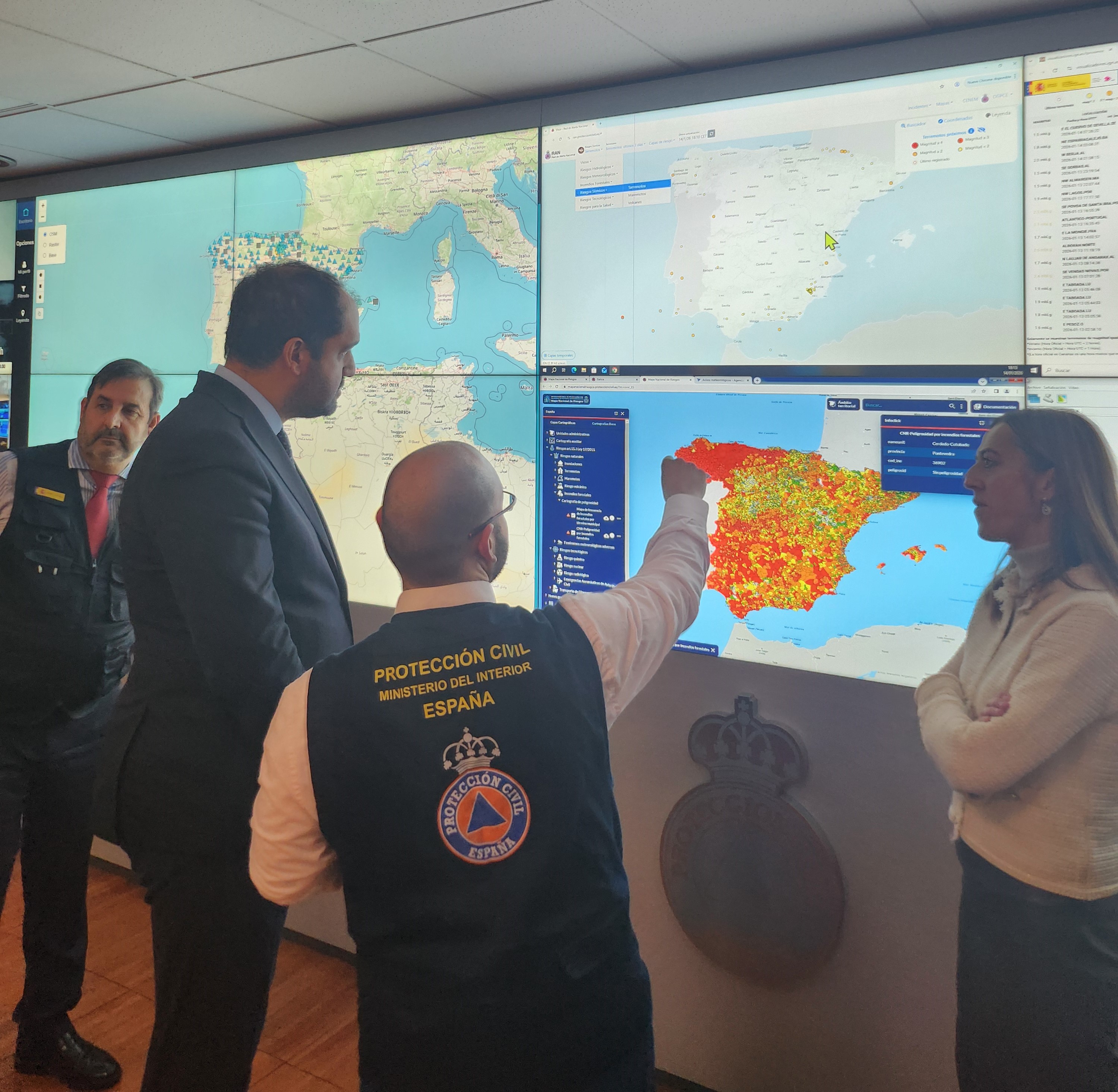 Επίσκεψη του Υπουργού Κλιματικής Κρίσης και Πολιτικής Προστασίας Γιάννη Κεφαλογιάννη στη Μαδρίτη