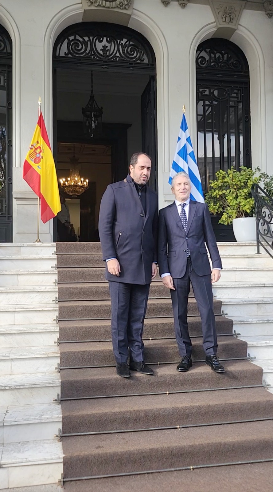 Επίσκεψη του Υπουργού Κλιματικής Κρίσης και Πολιτικής Προστασίας Γιάννη Κεφαλογιάννη στη Μαδρίτη