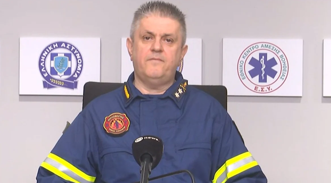 Αναδημοσίευση Ανακοίνωσης Πυροσβεστικού Σώματος - Έκτακτη ενημέρωση για την πυρκαγιά στο εργοστάσιο στα Τρίκαλα από τον Διοικητή του ΕΣΚΕΔΙΚ, Υποστράτηγο Αναστάσιο Μιχαλόπουλο