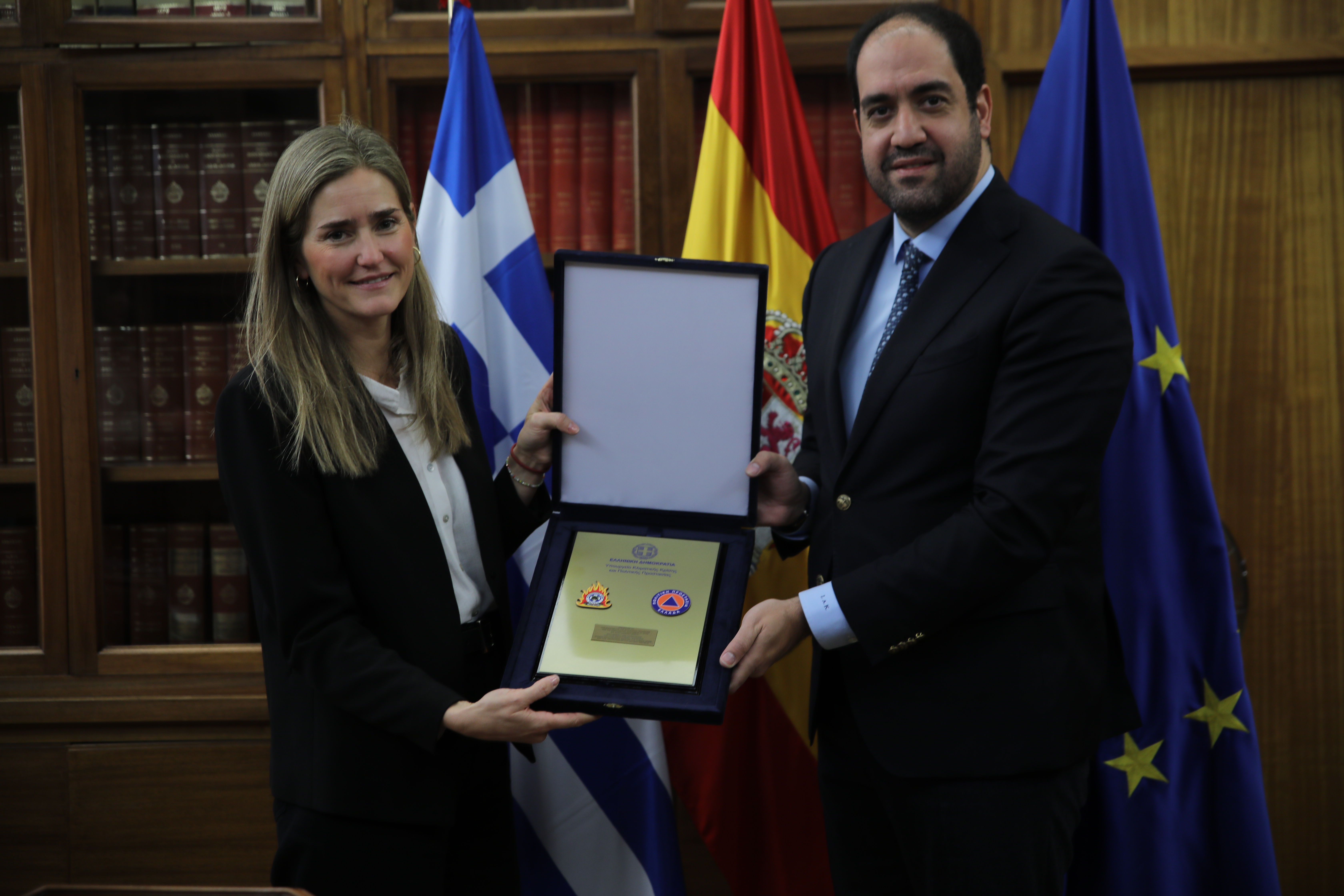 Επίσκεψη του Υπουργού Κλιματικής Κρίσης και Πολιτικής Προστασίας Γιάννη Κεφαλογιάννη στη Μαδρίτη