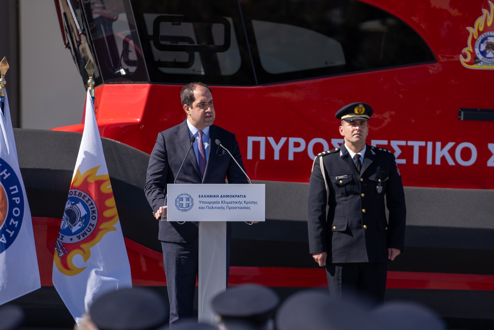 Παραλαβή 5 νέων πυροσβεστικών ταχύπλοων σκαφών άμεσης επέμβασης