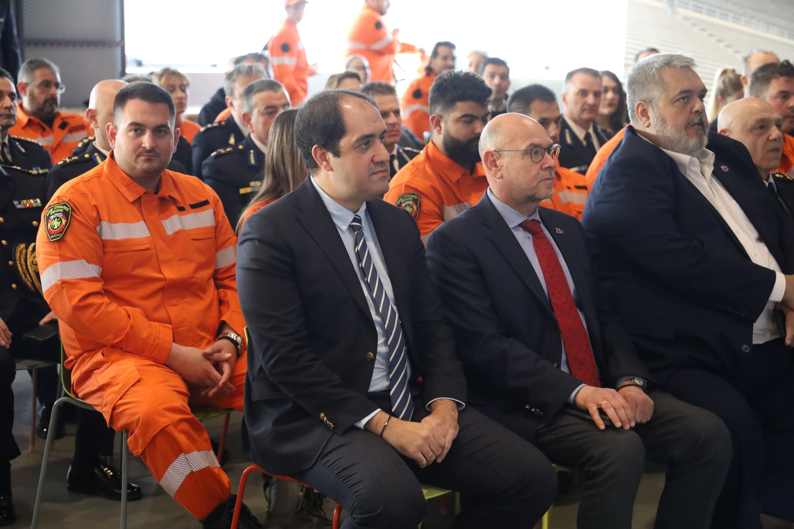 Τελετή παραλαβής Μέσων Ατομικής Προστασίας (Μ.Α.Π.)