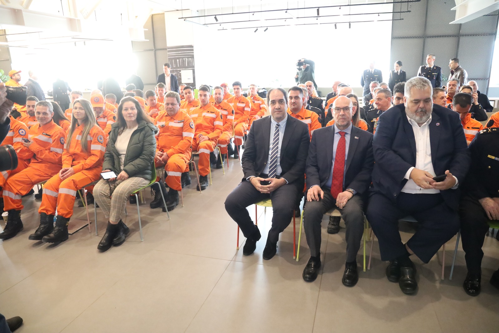 Τελετή παραλαβής Μέσων Ατομικής Προστασίας (Μ.Α.Π.)