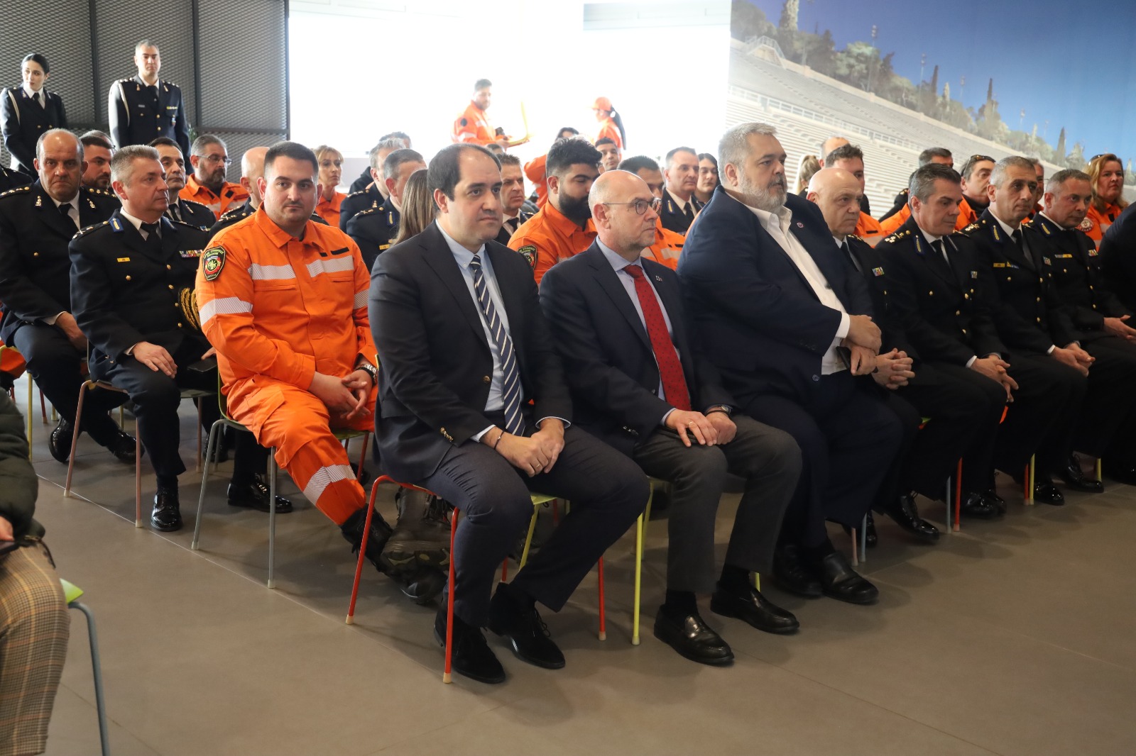 Τελετή παραλαβής Μέσων Ατομικής Προστασίας (Μ.Α.Π.)