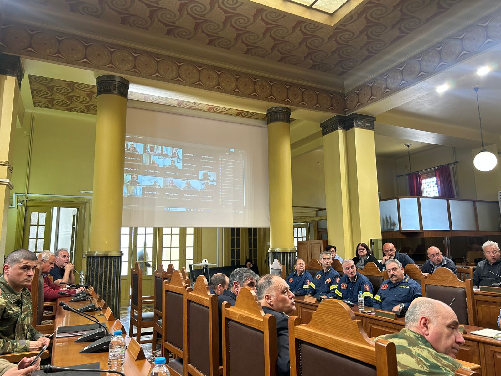 Ευρεία σύσκεψη υπό τον ΥΠΚΚΠΠ Ευάγγελος Τουρνάς για την προετοιμασία της αντιπυρικής περιόδου στην Περιφέρεια Βορείου Αιγαίου  «Έμφαση στην πρόληψη, τους καθαρισμούς και τον περιορισμό των ενάρξεων των πυρκαγιών