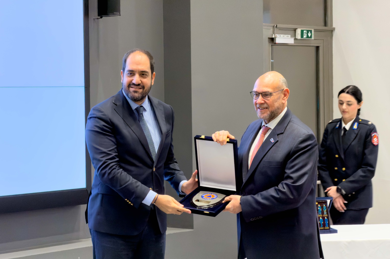 τελετή παράδοσης παραλαβής 