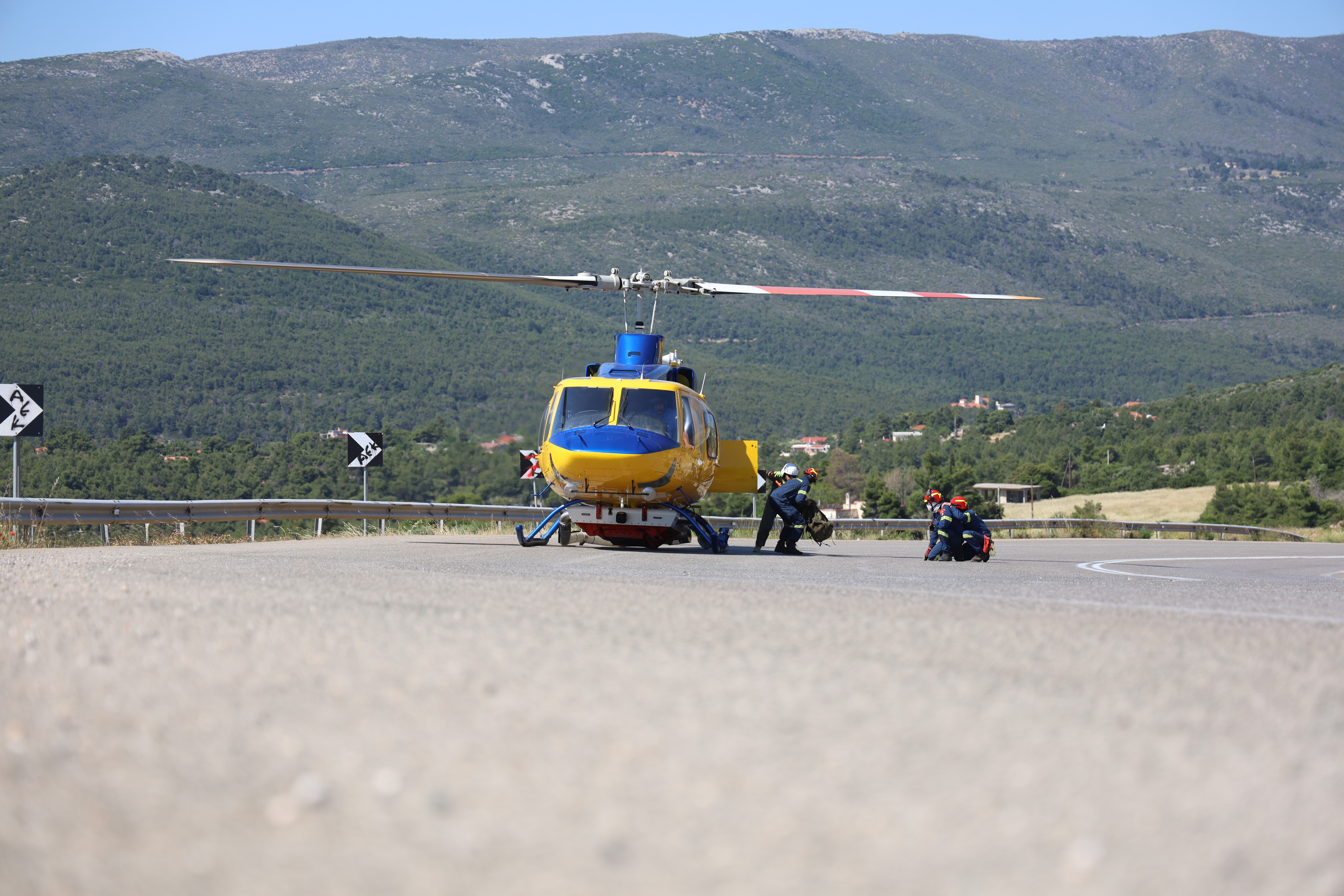 Παρουσία Υπουργού Κλιματικής Κρίσης και Πολιτικής Προστασίας Ευάγγελου Τουρνά στην άσκηση «ΔΙΑ ΠΥΡΟΣ 2026»