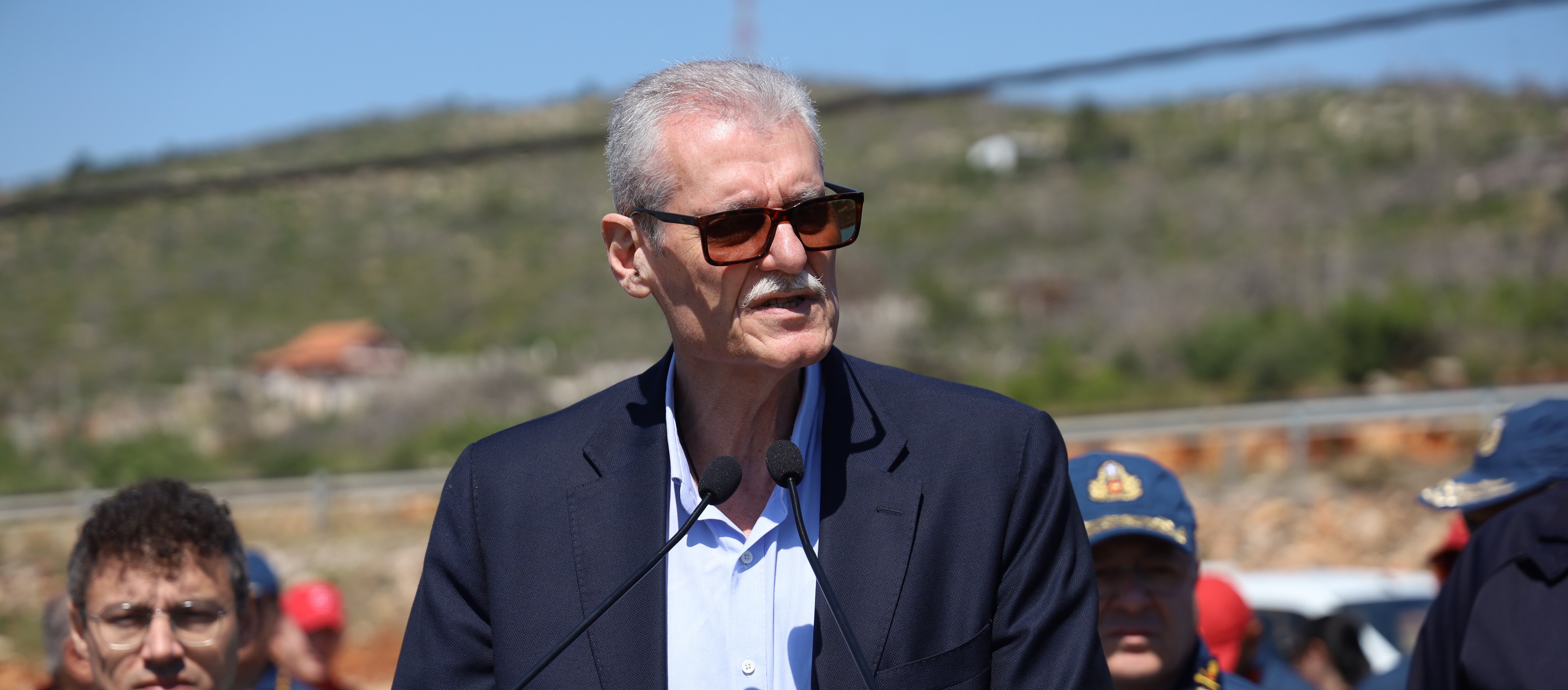 Παρουσία Υπουργού Κλιματικής Κρίσης και Πολιτικής Προστασίας Ευάγγελου Τουρνά στην άσκηση «ΔΙΑ ΠΥΡΟΣ 2026»