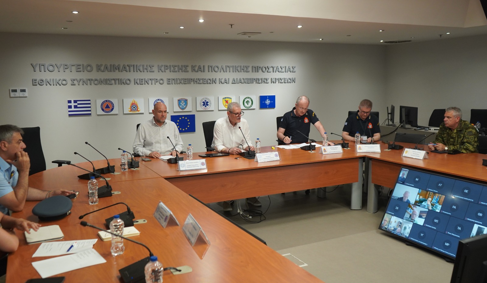  Ευ. Τουρνάς στη συνεδρίαση Συντονιστικού Οργάνου Πολιτικής Προστασίας: Οι συνθήκες είναι αντίξοες και ο αγώνας του μηχανισμού τιτάνιος – Καλώ όλους να δείξουν υπευθυνότητα