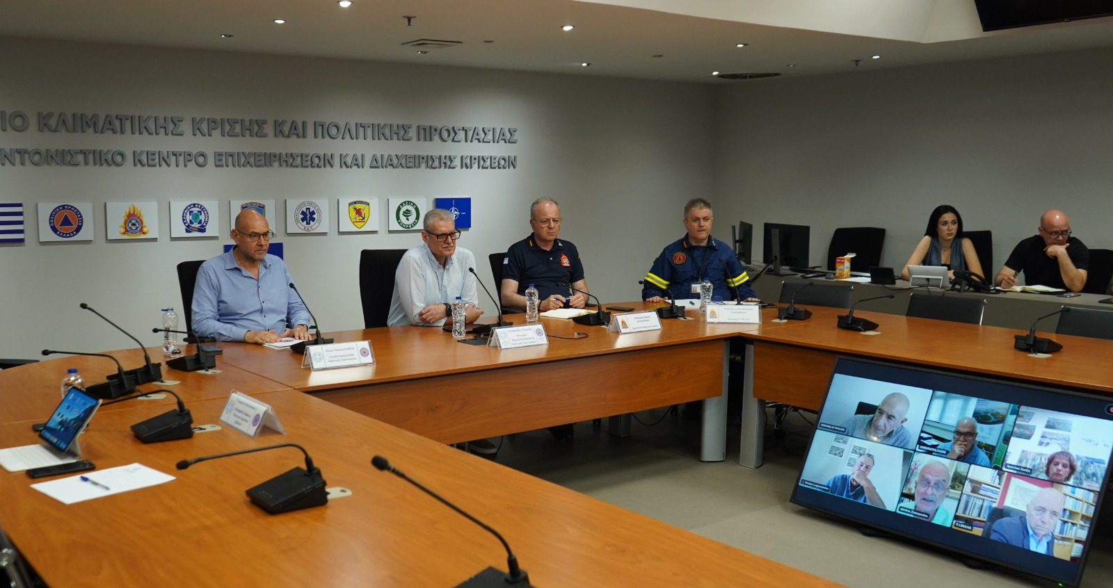 Συνεδρίαση Επιτροπής Εκτίμησης Κινδύνου λόγω των υψηλών θερμοκρασιών και των ισχυρών καταιγίδων που θα εκδηλωθούν στα βορειοανατολικά της χώρας.