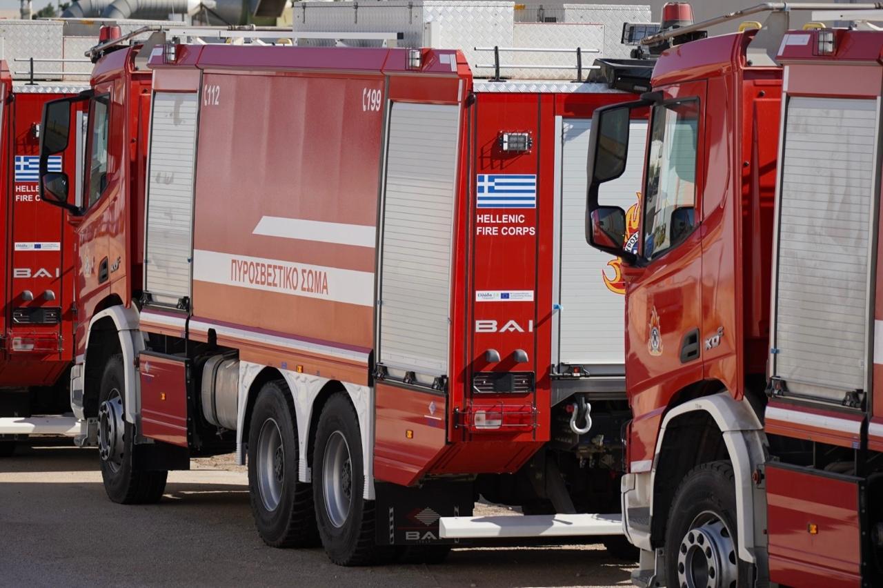 Παρελήφθησαν και κατανέμονται 14 νέα υδροφόρα πυροσβεστικά οχήματα 12.000 λίτρων στο Πυροσβεστικό Σώμα