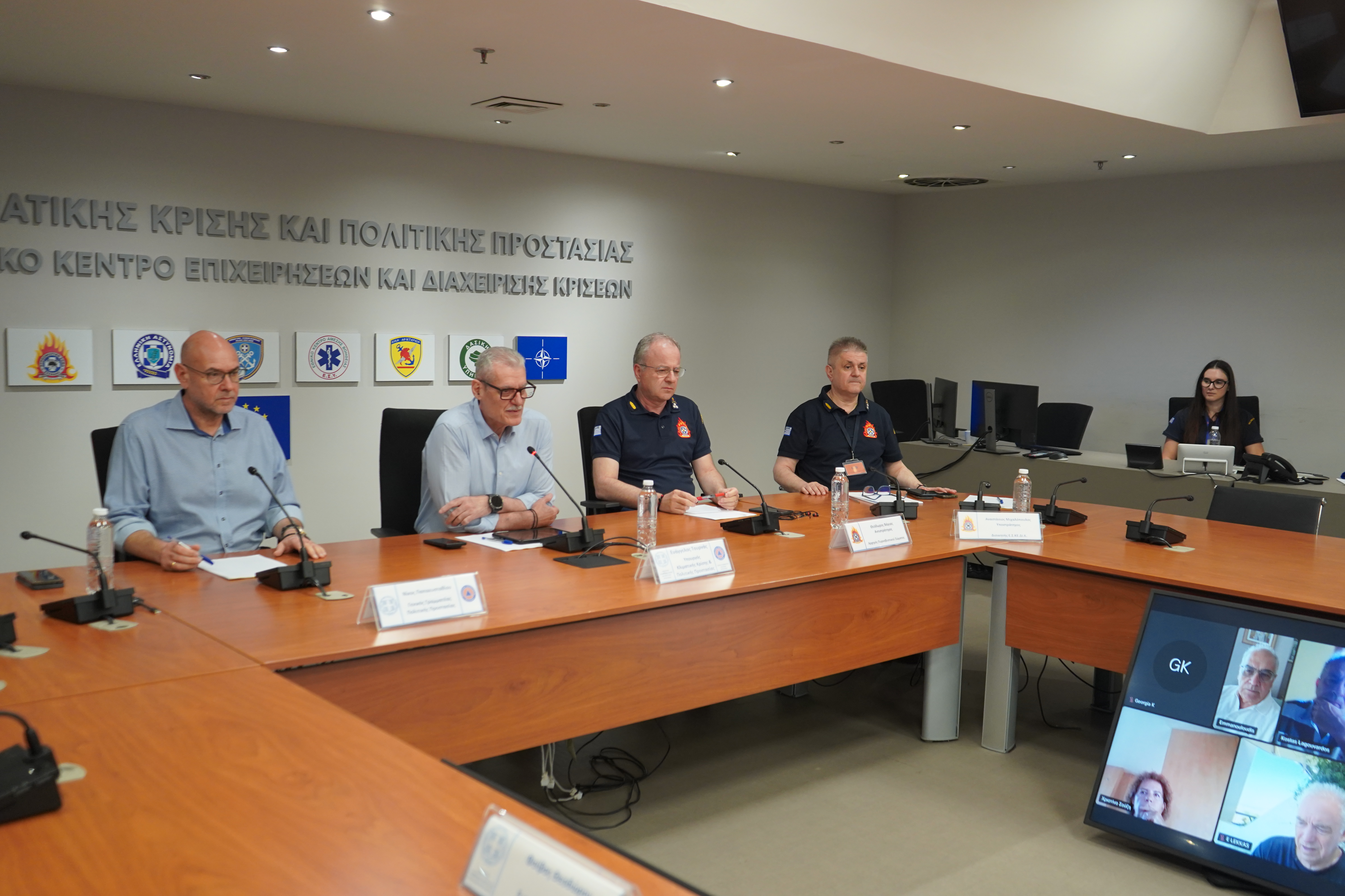 Συνεδρίαση της Επιτροπής Εκτίμησης Κινδύνου – Παραμένουν οι θυελλώδεις άνεμοι και αύριο Σάββατο