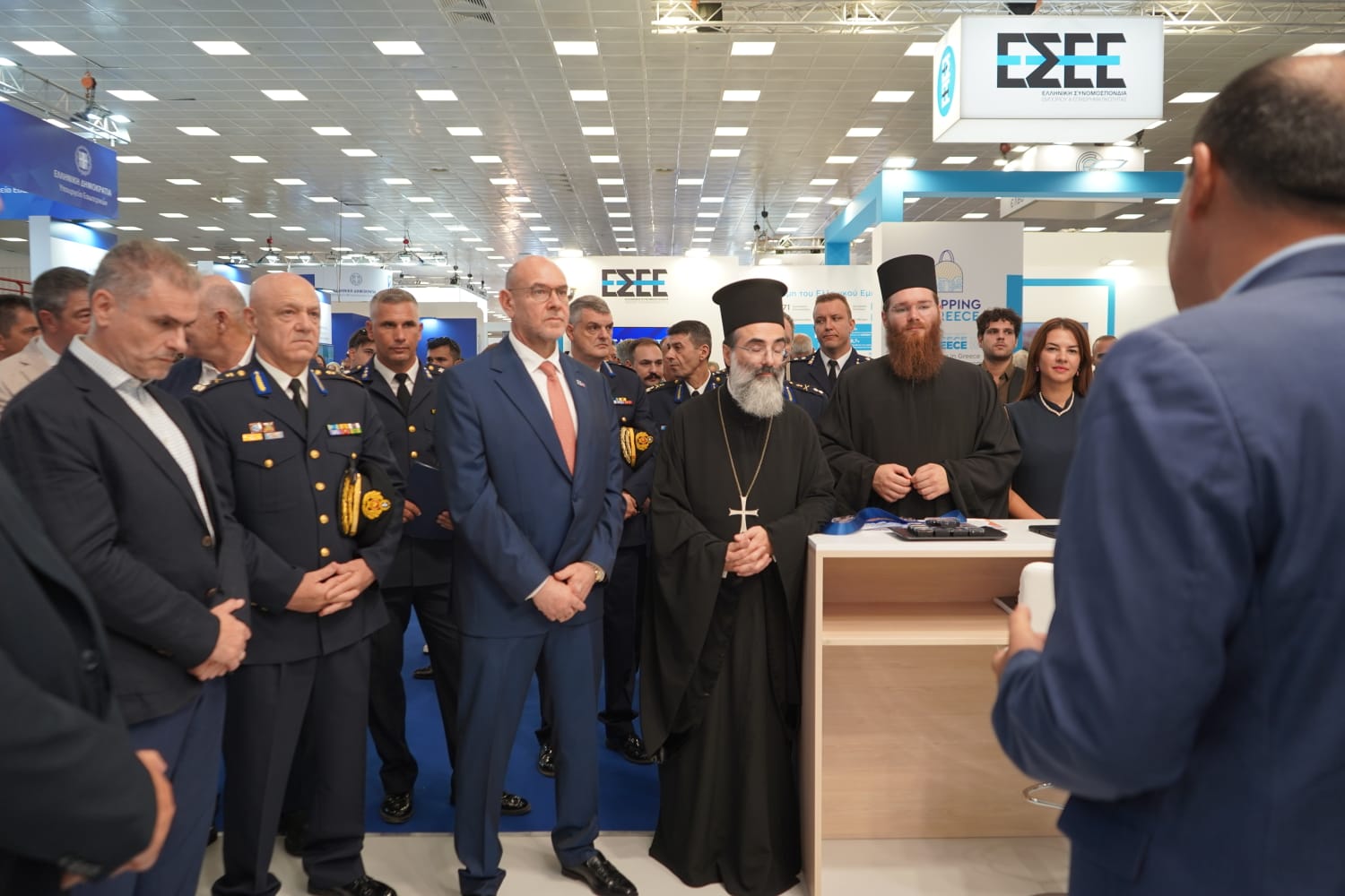 Εγκαίνια περιπτέρων Υπουργείου Κλιματικής Κρίσης και Πολιτικής Προστασίας και Πυροσβεστικού Σώματος στην 90η ΔΕΘ