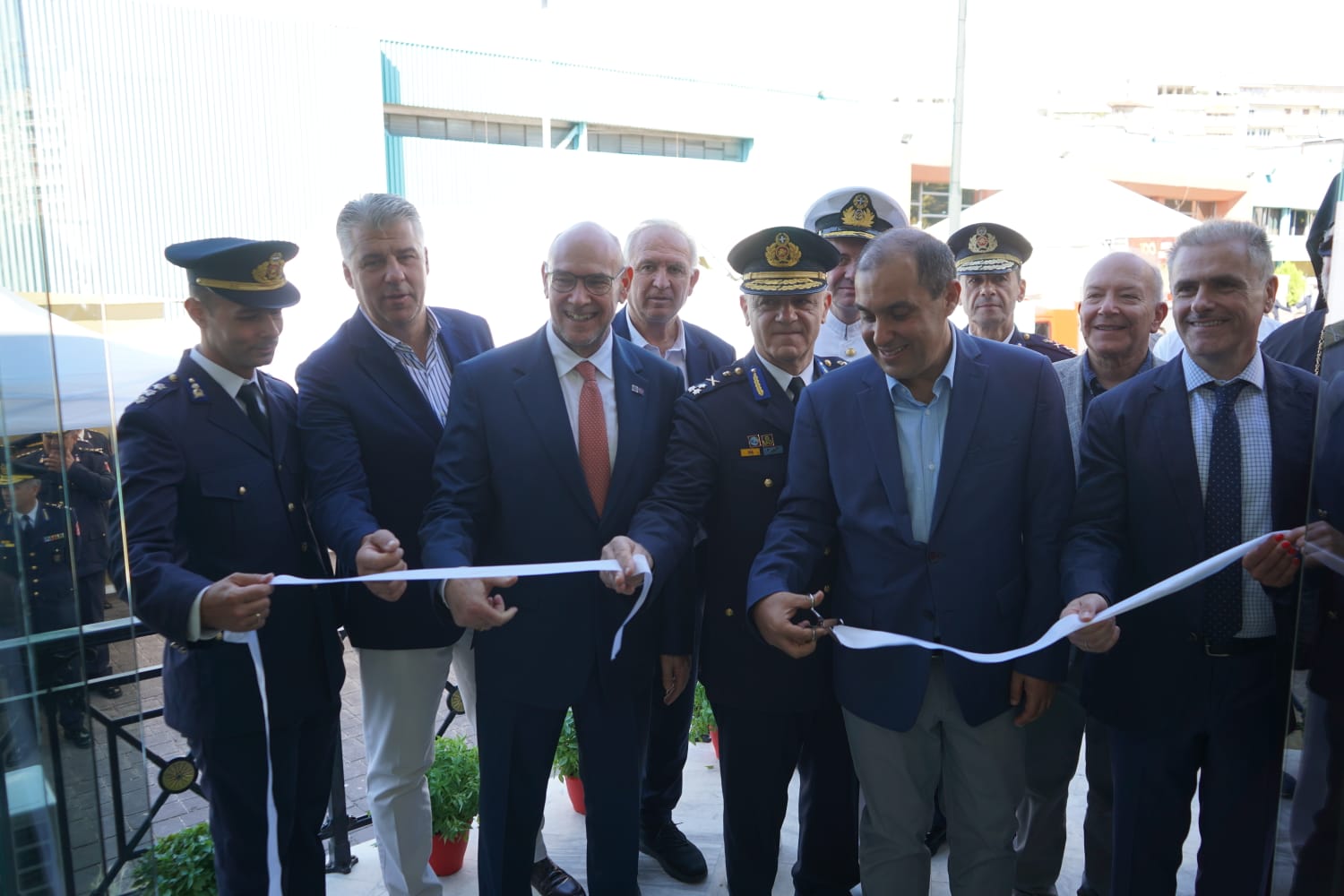 Εγκαίνια περιπτέρων Υπουργείου Κλιματικής Κρίσης και Πολιτικής Προστασίας και Πυροσβεστικού Σώματος στην 90η ΔΕΘ