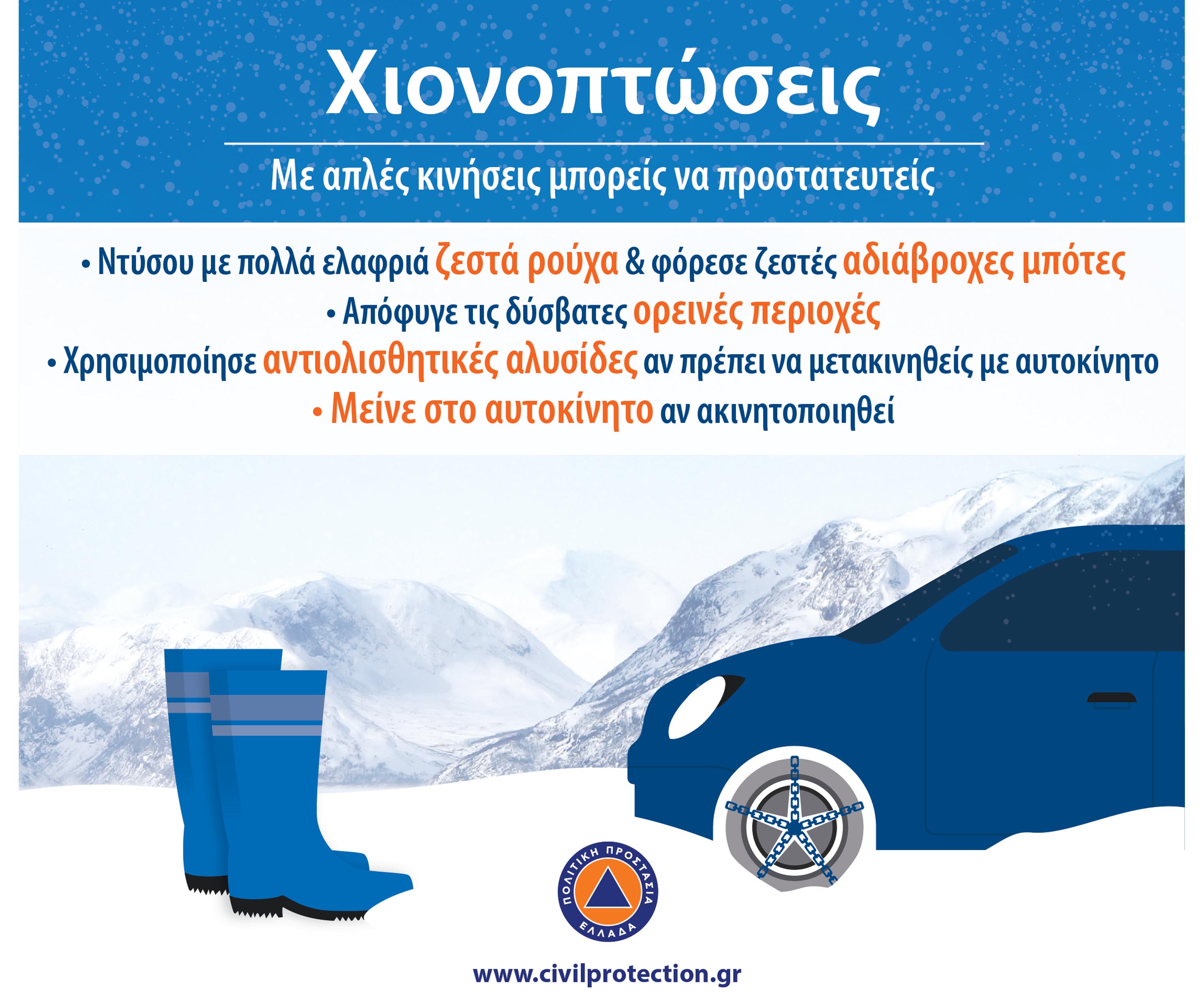 Ψηφιακή κάρτα για χιονοπτώσεις 2